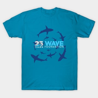 WAVE Foundation 25th Anniversary with Sharks T-Shirt